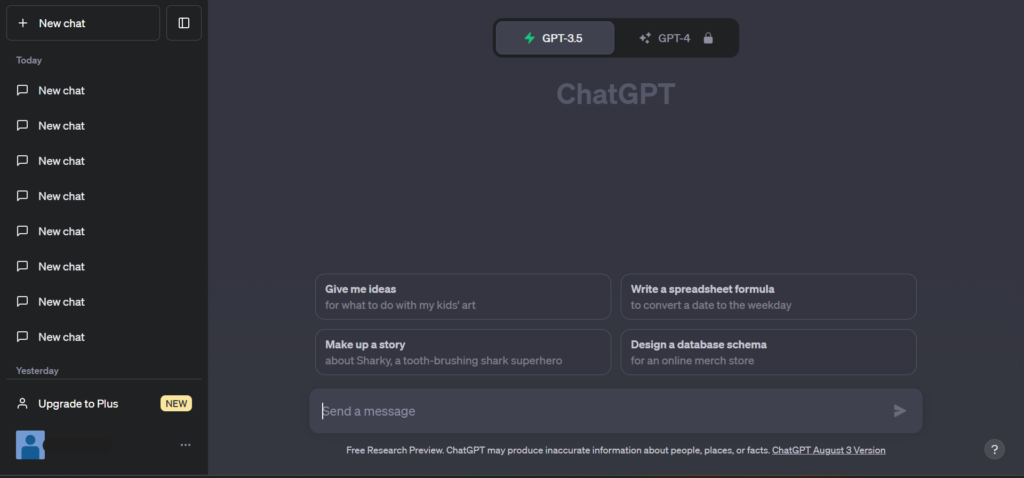 chatGPTのホームページ３